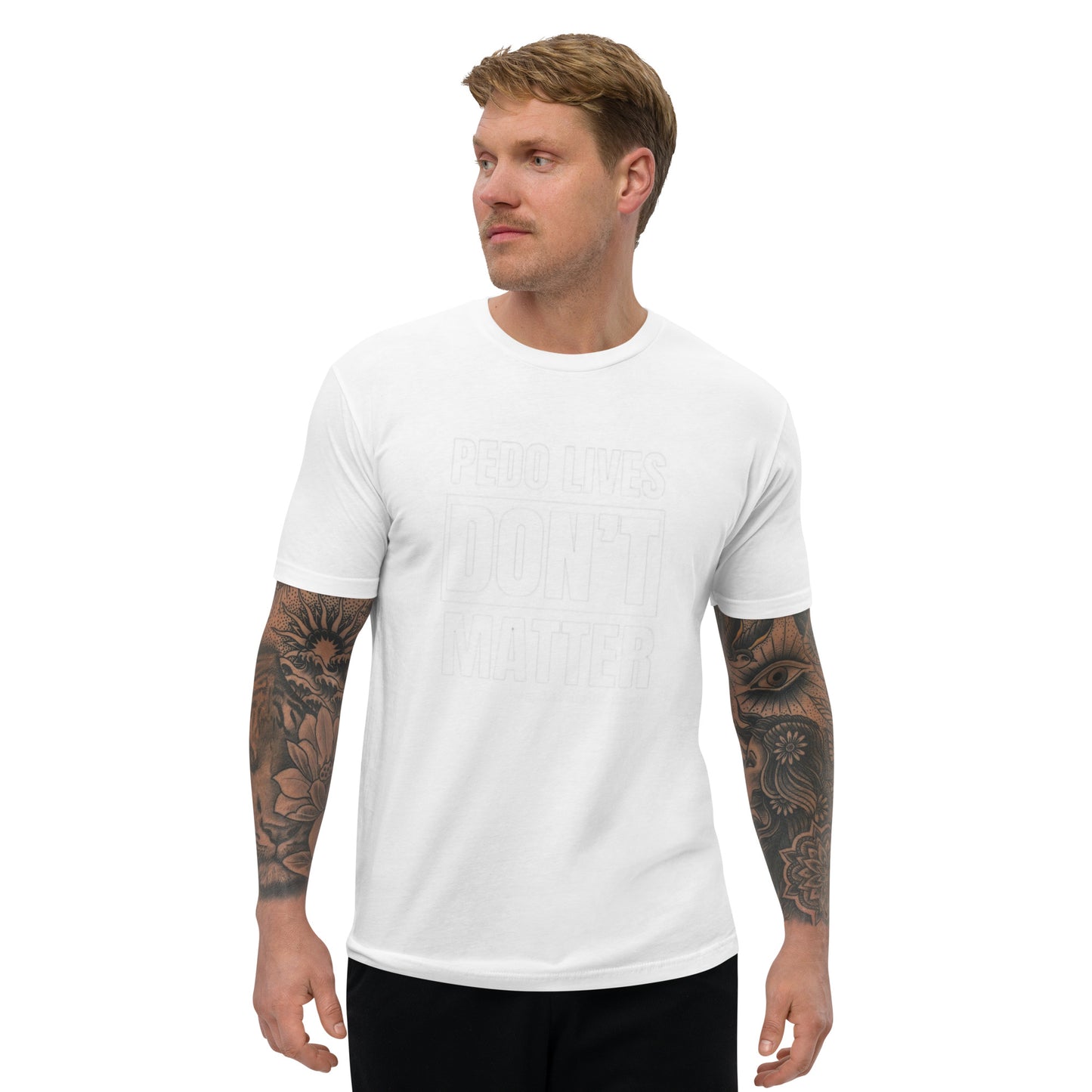 Pedo Lives Don't Matter Short Sleeve T-shirt