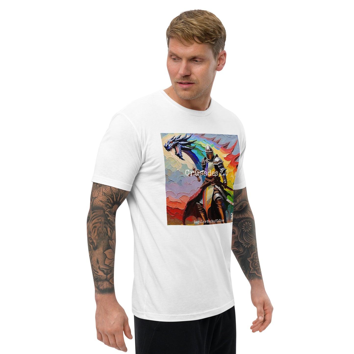 Crusades 2.0 Men's Fitted S/S T-Shirt