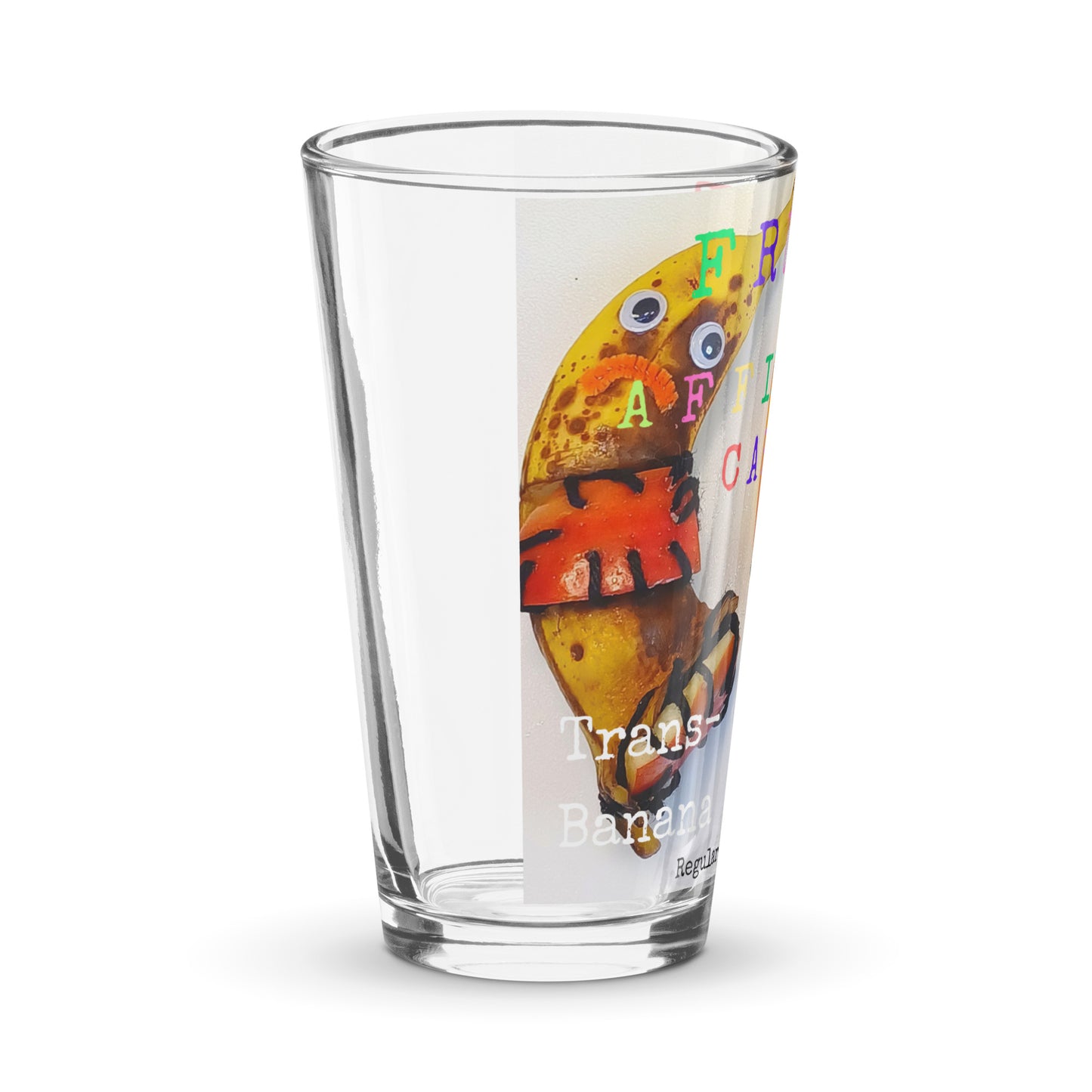 Fruit Affirming Care Shaker pint glass