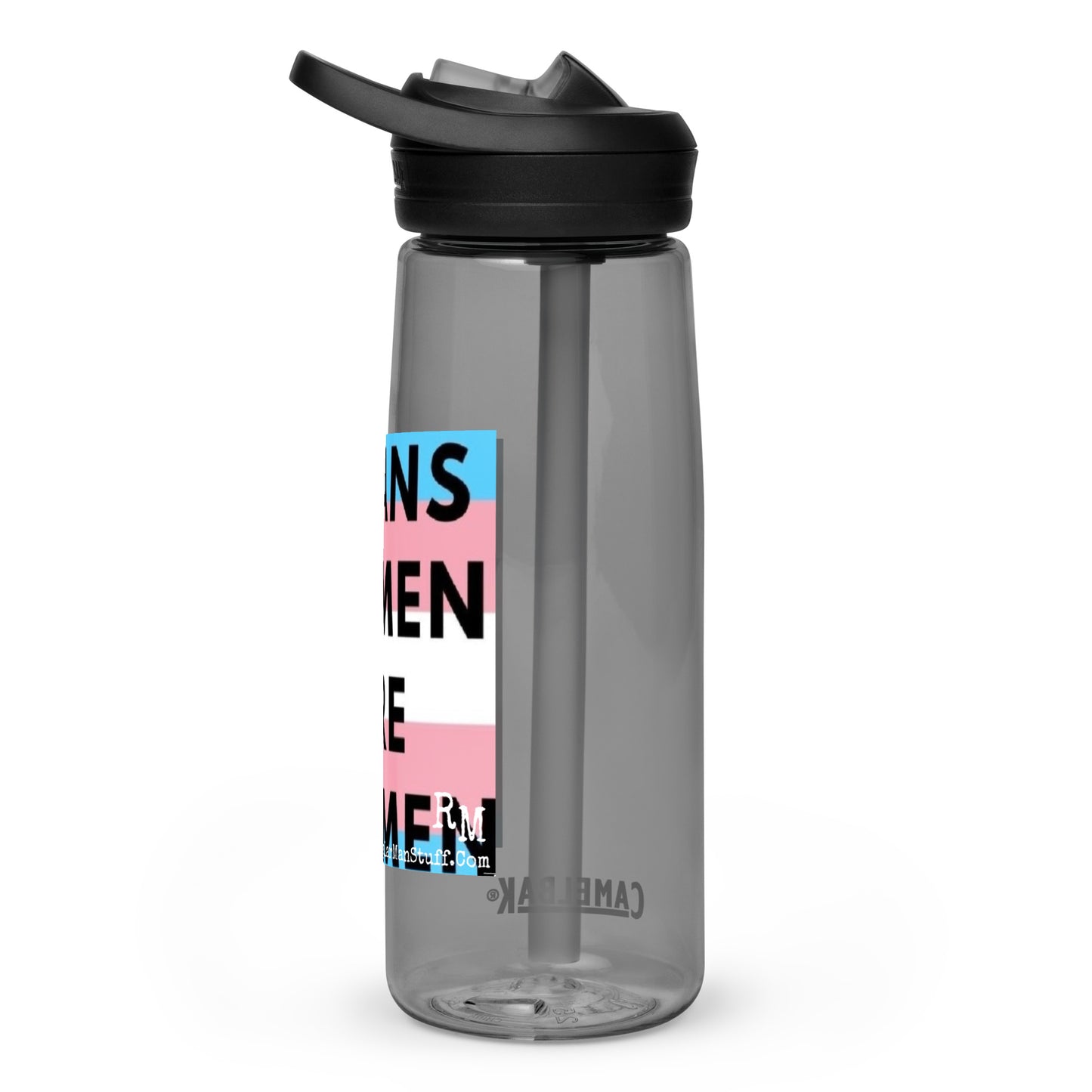 Trans Women are Men Sports water bottle, Pounder