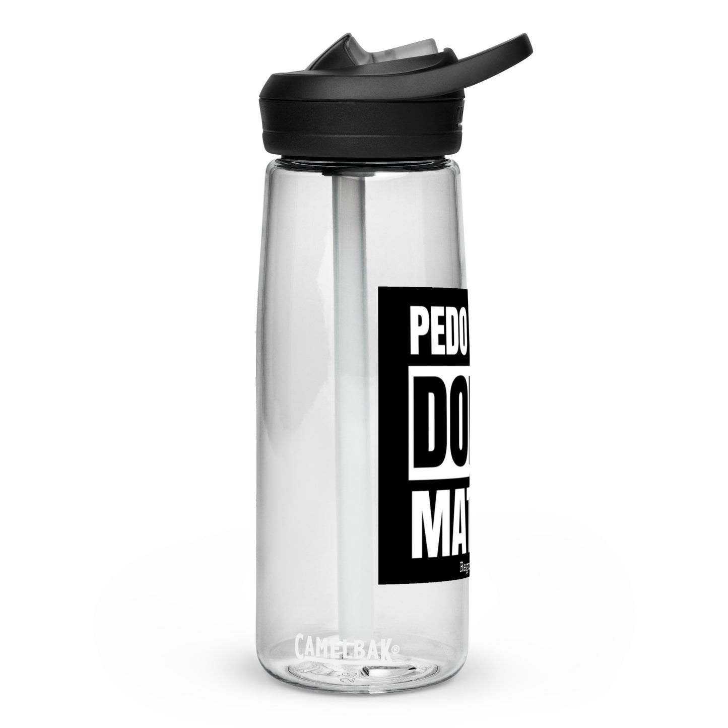 Pedo Lives Don't Matter Sports water bottle