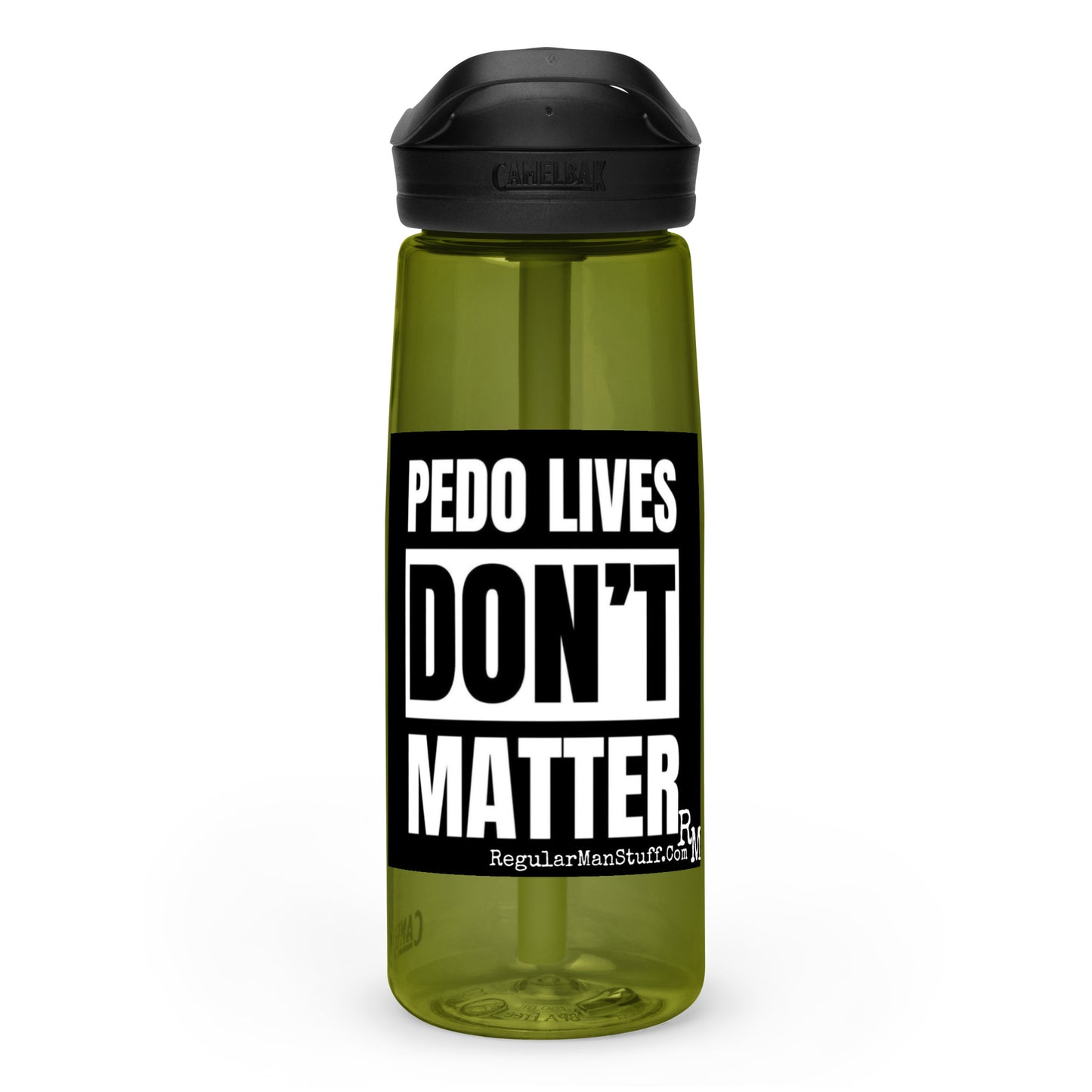 Pedo Lives Don't Matter Sports water bottle