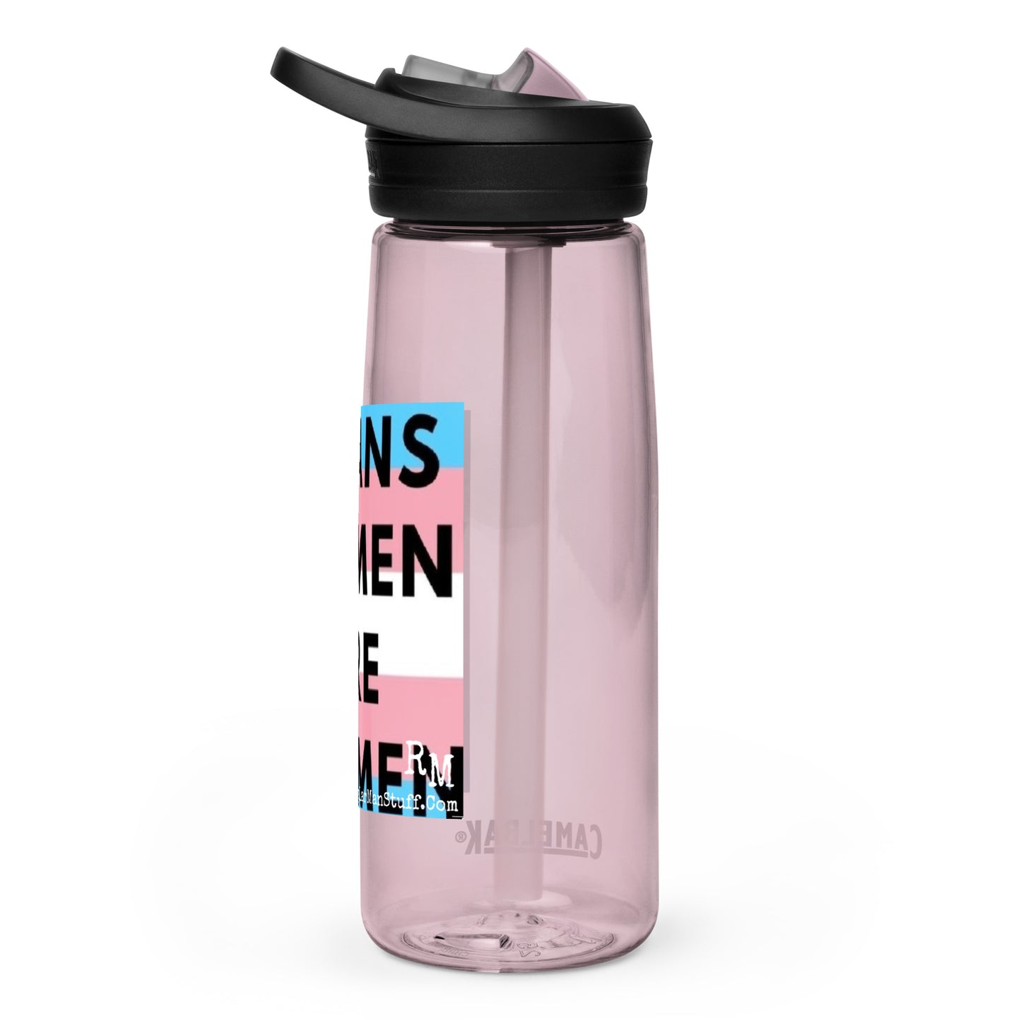 Trans Women are Men Sports water bottle, Pounder