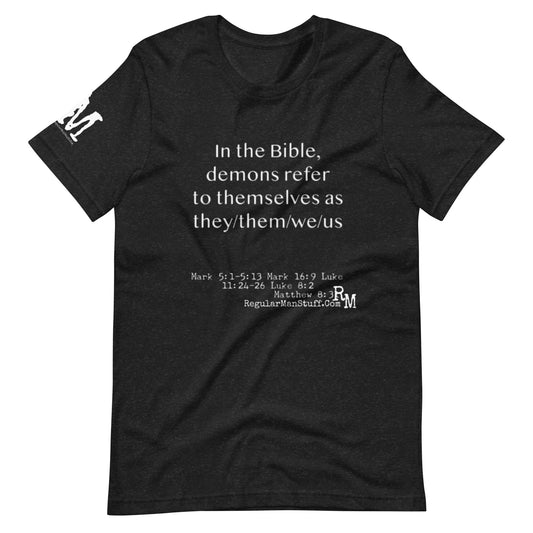 Demons are They Them Unisex t-shirt