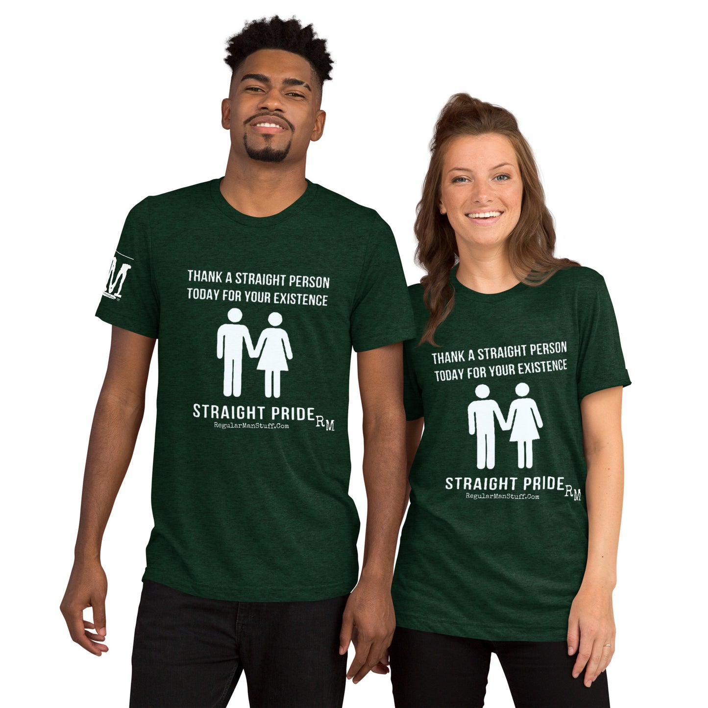 Straight Pride S/S Triblend T-shirt