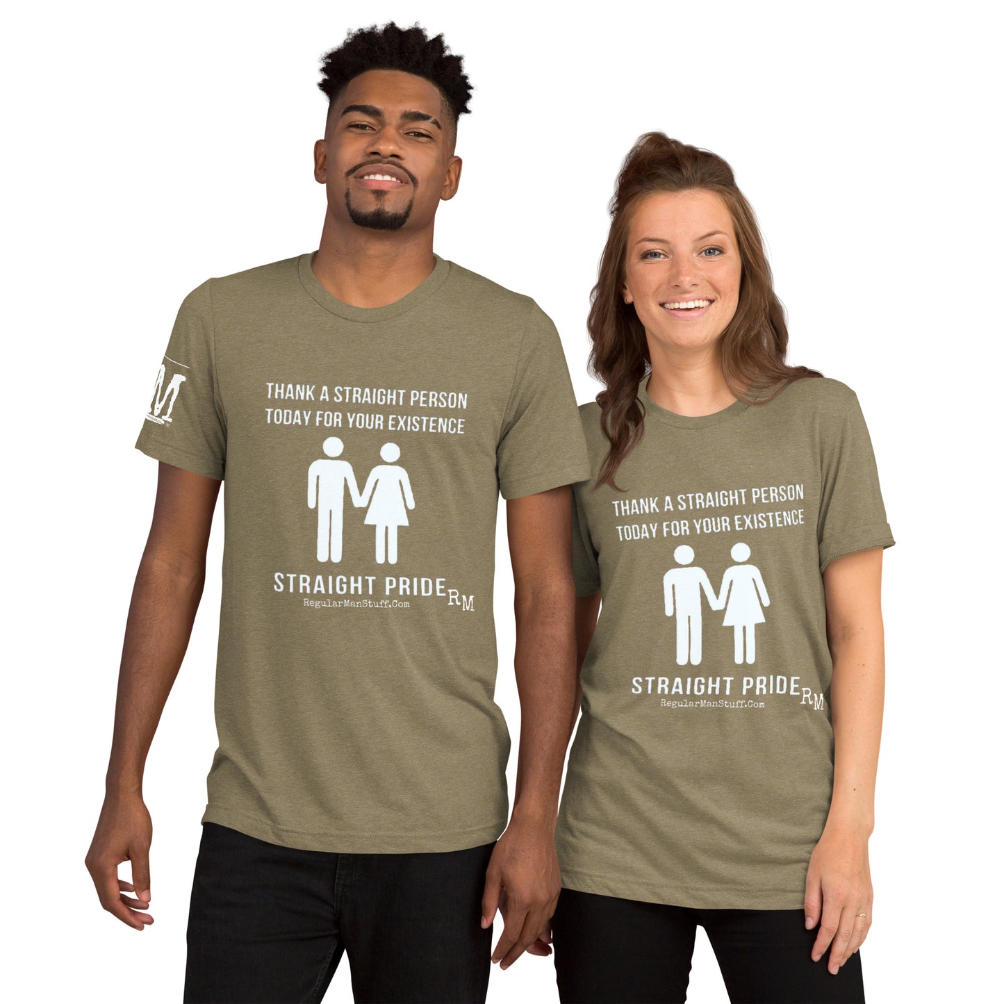 Straight Pride S/S Triblend T-shirt