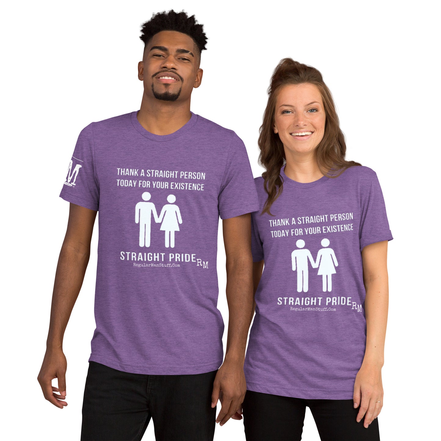 Straight Pride S/S Triblend T-shirt