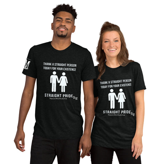 Straight Pride S/S Men's Fitted t-shirt