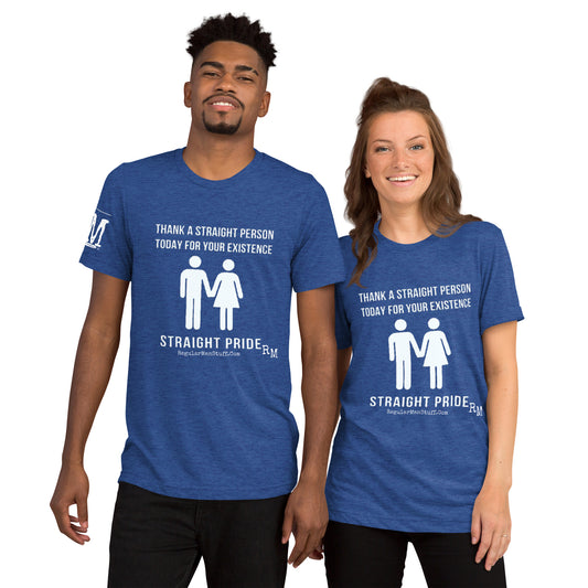 Straight Pride S/S Triblend T-shirt